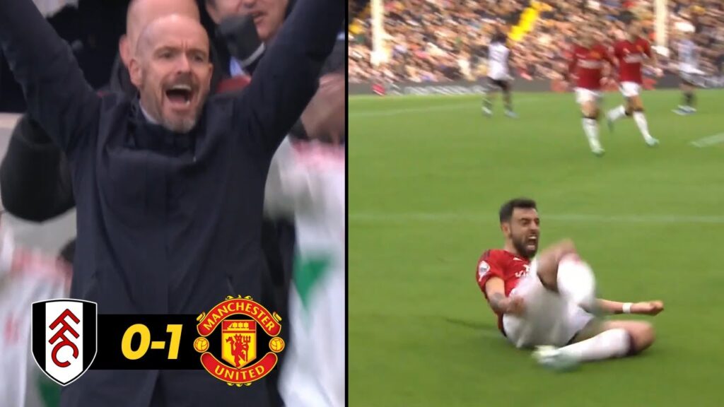 Bruno Fernandes last minutes goal vs Fulham | Manchester United News