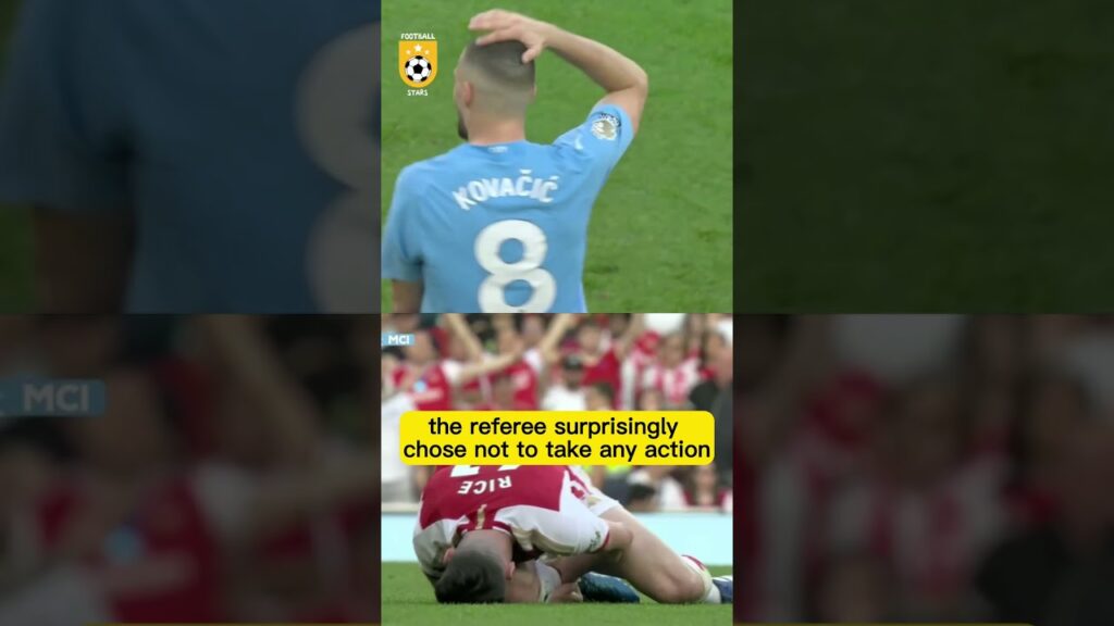 Why Mateo Kovacic wasn't sent off vs Arsenal😱😨#shorts #short #tiktok #explore #football #soccer