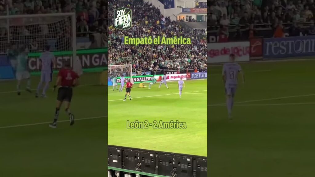 Empató el Club América con gol de Henry Martín