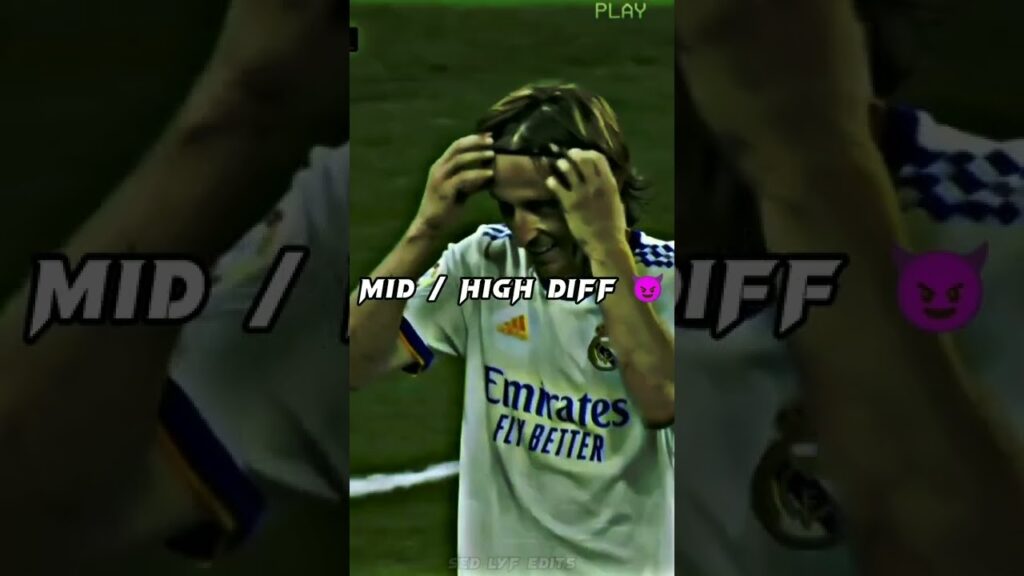 Luka Modric vs midfielder la liga , serie a tim , premier league 💫🔥 #shorts