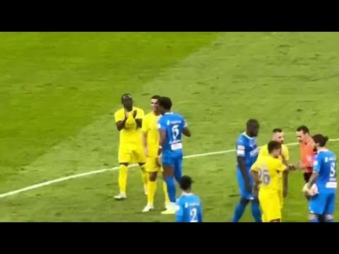 Ronaldo provoke Al Bulayhi - that's lead a Red Card