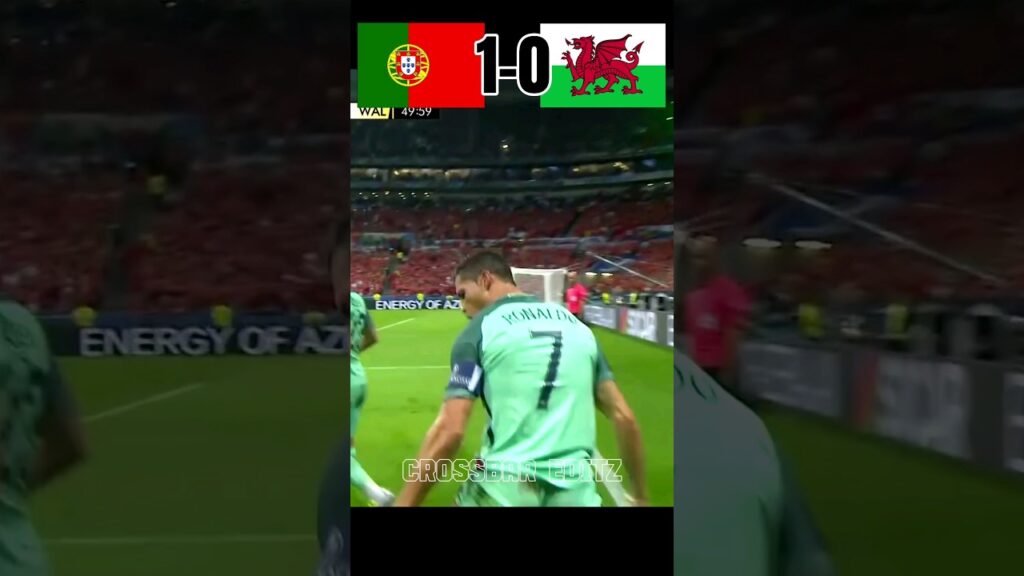 Portugal VS Wales EURO 2016 Semi Final | Ronaldo GOAL | #ronaldo vs #bale