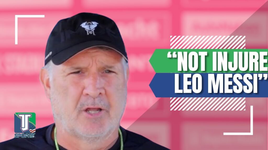 Gerardo Martino PROVIDES an UPDATE on Lionel Messi's HEALTH