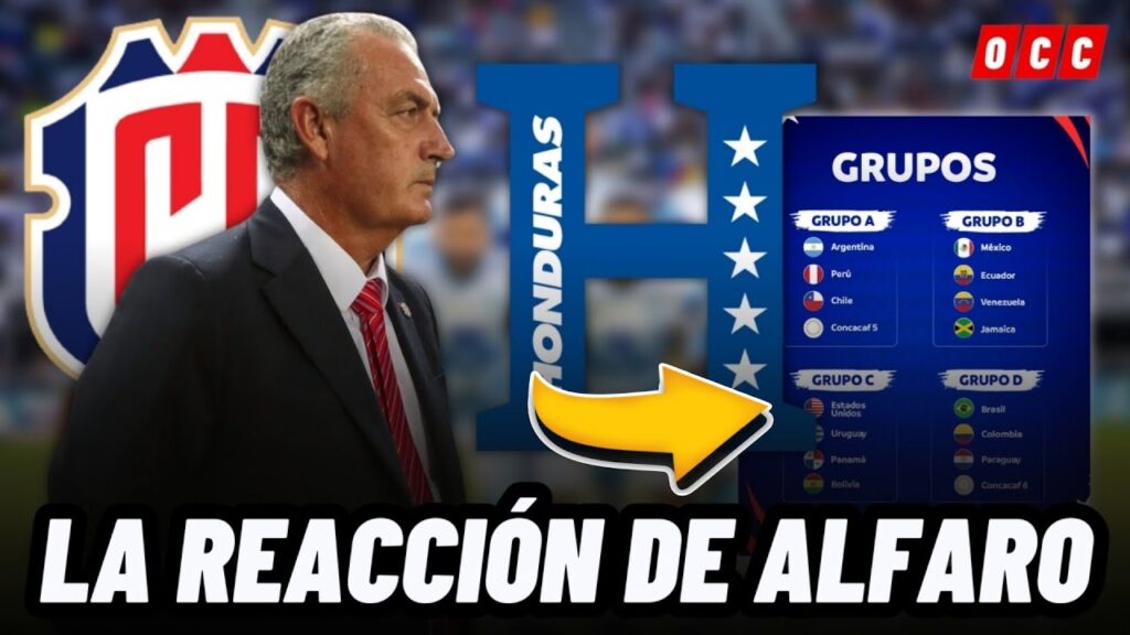 GUSTAVO ALFARO REACCIONA AL REPECHAJE ANTE HONDURAS Y HACE IMPORTANTE ANUNCIO