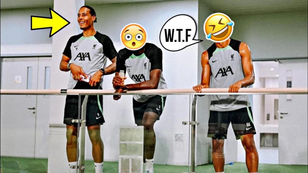 8 Minutes Of Virgil Van Dijk Funny Moments 🤣
