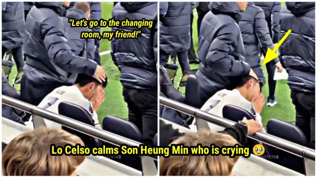 Son Heung Min cries after West Ham United fight back to secure 2-1 win over Tottenham Hotspur 💔🥹