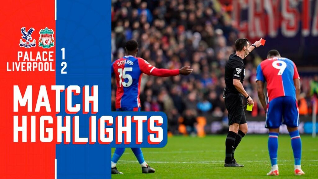 Jordan Ayew RED CARD | Crystal Palace vs Liverpool 1-2 Extended Highlights | Premier League