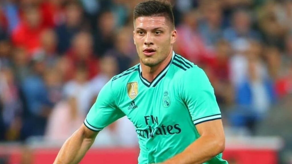 Luka Jovic vs Salzburg - All Touches & Skills (7/8/2019)