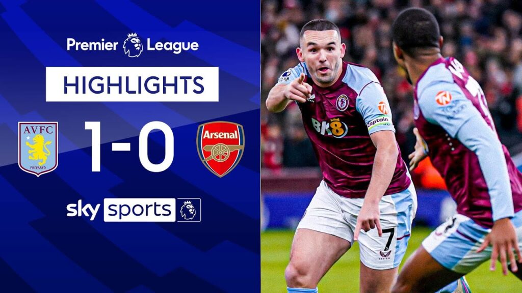 15 WINS IN A ROW AT HOME FOR ASTON VILLA! 😲 | Aston Villa 1-0 Arsenal | EPL Highlights