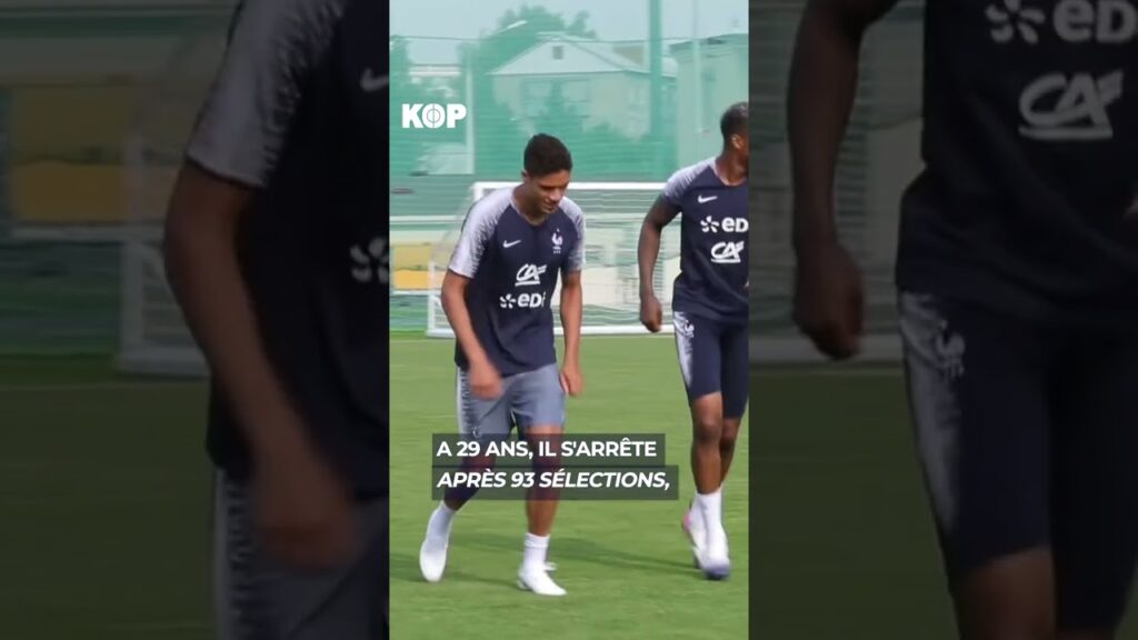 🇫🇷 Raphael Varane prend sa retraite internationale, est-il une LÉGENDE des BLEUS ?🤔 #shorts #varane