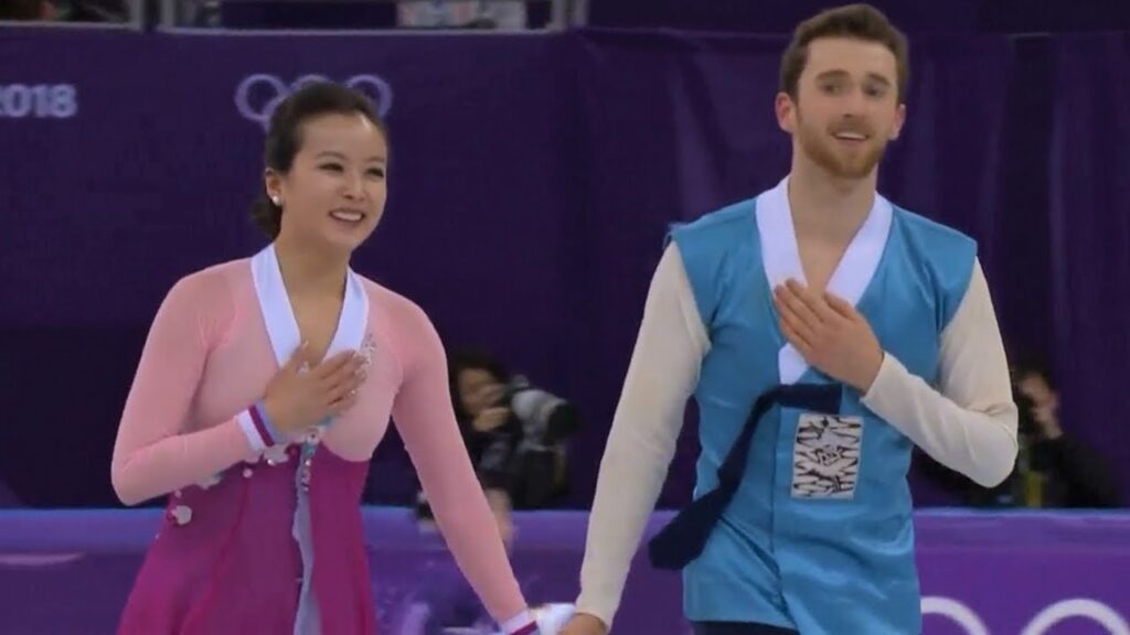 Min/Gamelin 2018 Olympics FD 'Arirang' (NBCSN)