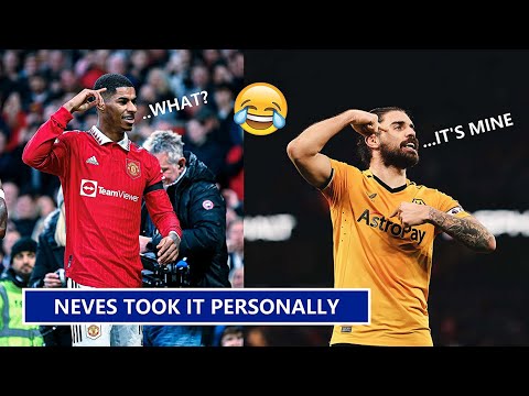 LOL🤣Ruben Neves Scored Just to Tell That Rashford is Copying His Celebration!