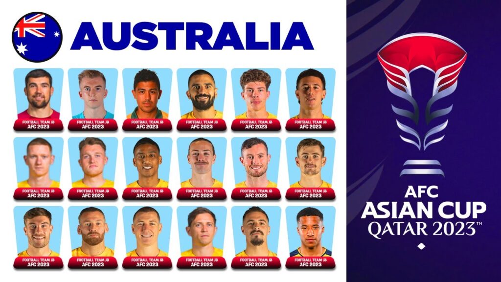 AUSTRALIA SQUAD AFC ASIAN CUP 2023 | AFC ASIAN CUP QATAR 2023