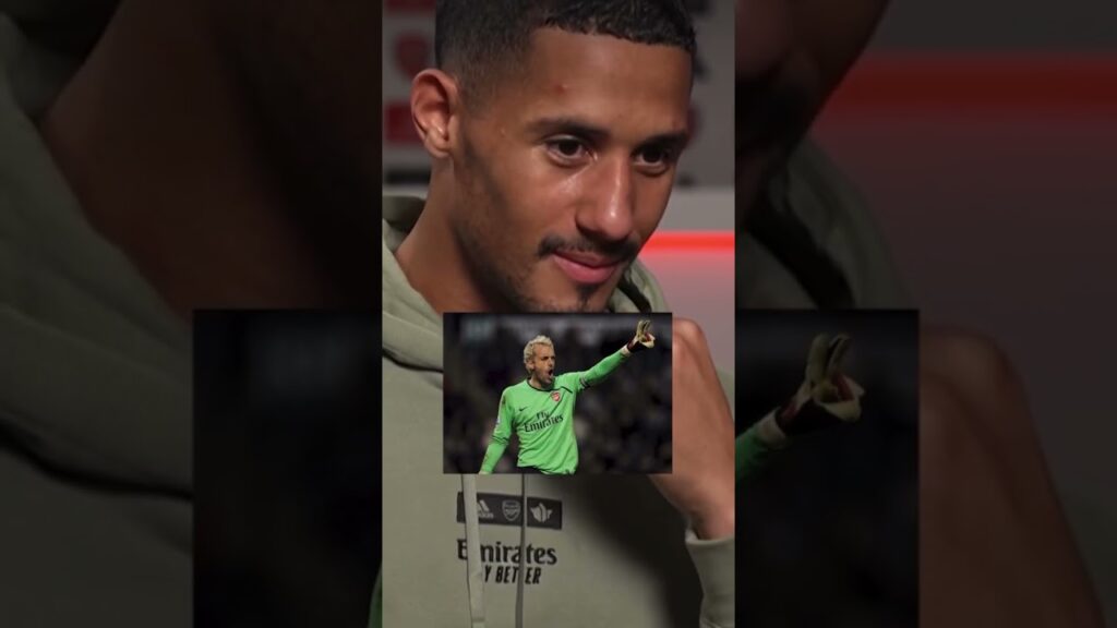 William Saliba Tries To Name Arsenal Legends 🤣🤣 #football #arsenal #afc #premierleague #epl