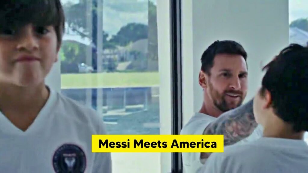 Beautiful Moments of Messi from his Upcoming Apple documentary "Messi Meets America"