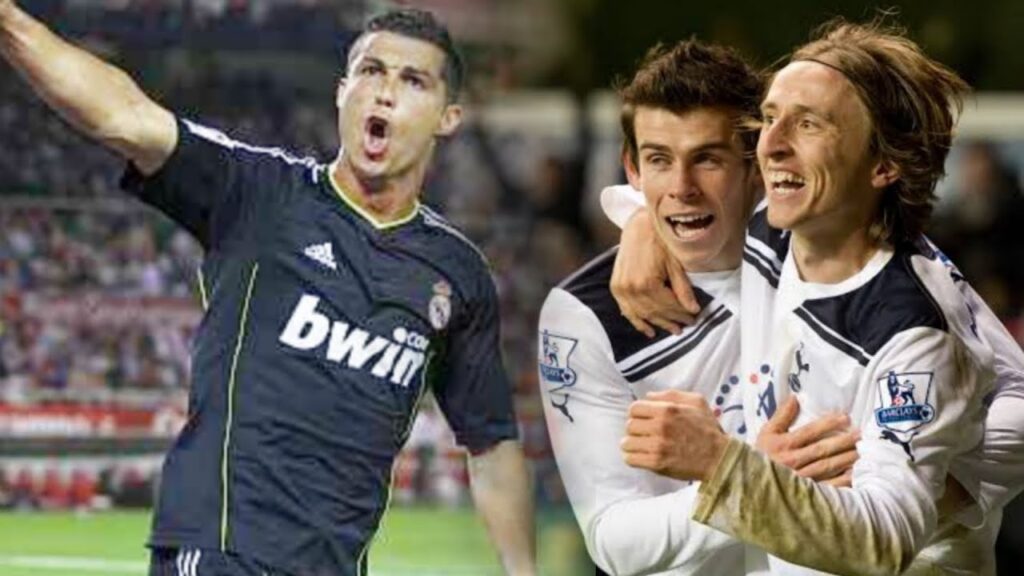 Cristiano Ronaldo VS Luca Modric dan Gareth Bale di Tahun 2011
