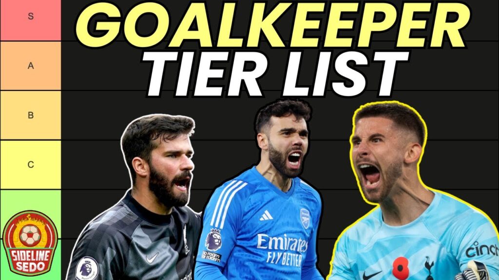 Premier League Goalkeeper Tier List 23/24 | Sideline Sedo