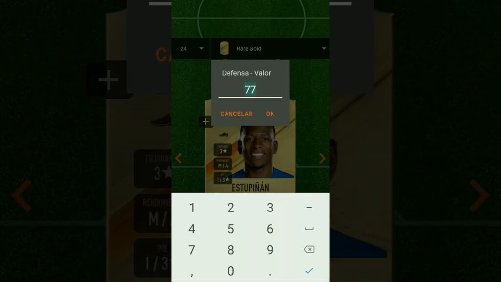 Pervis Estupiñán maximo potencial Pt48 #gaming #soccergaming #soccerplayer #footballsoccer #football