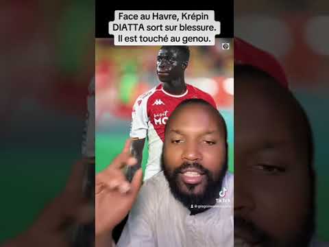 Mauvaise nouvelle : Krepin Diatta blessé au genou !!