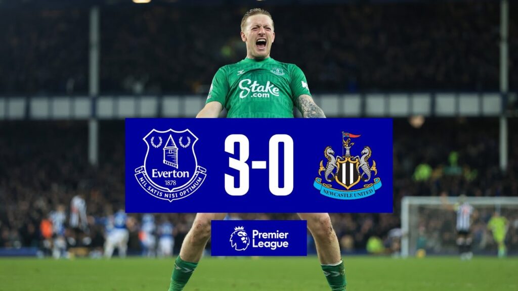 EVERTON 3-0 NEWCASTLE UNITED | Premier League highlights