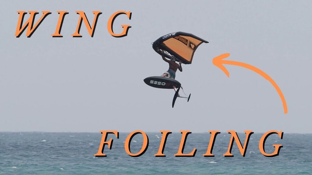 WING FOILING: BARBADOS #moseshydrofoil #ozonekites