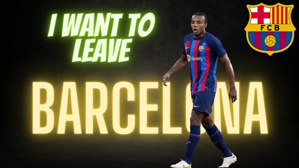 Why Jules Kounde wants to leave barcelona despite winning the La Liga ???
