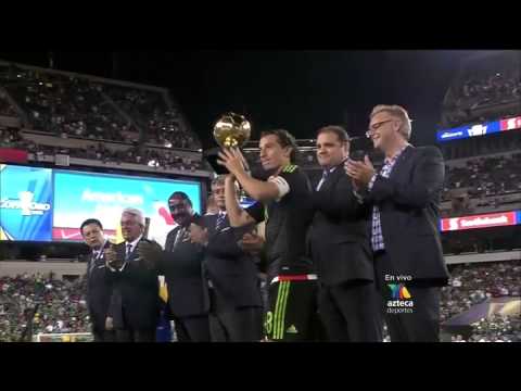 Andrés Guardado fue el mejor jugador de la Copa Oro