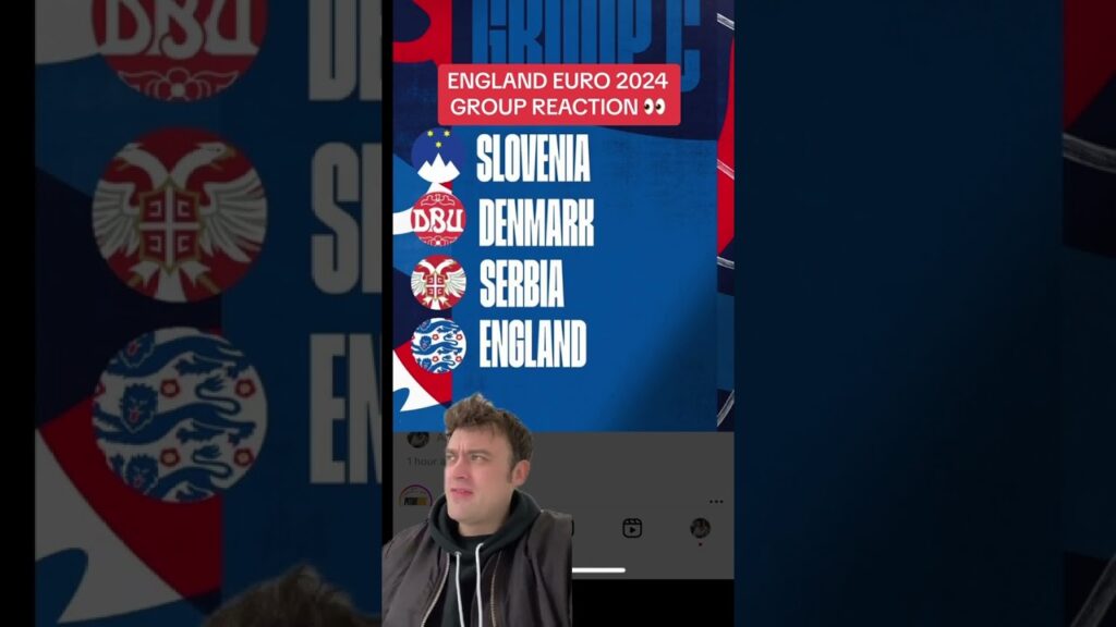 ENGLAND EURO 2024 GROUP REACTION 👀🏆