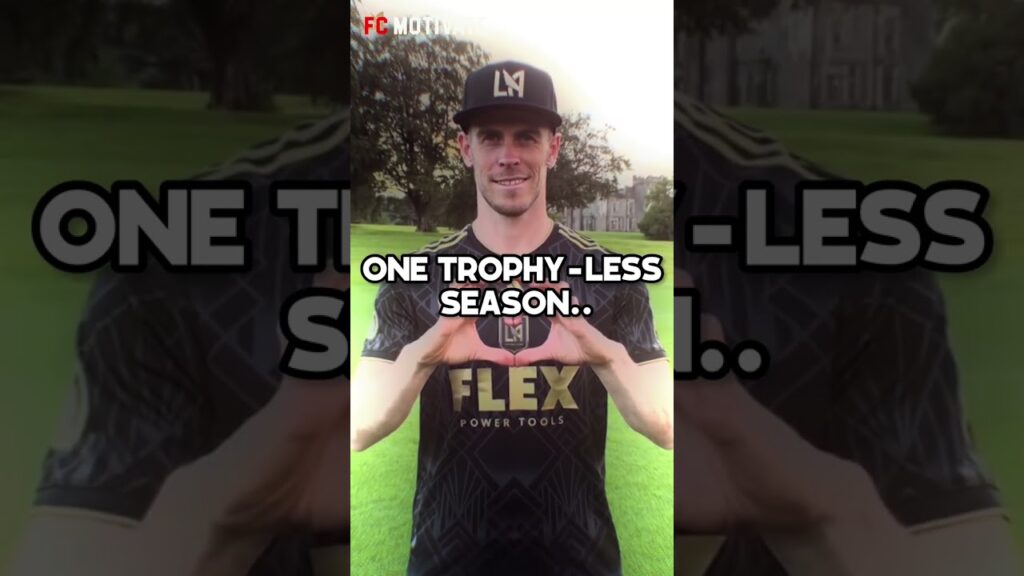 Gareth Bale’s Only Trophy less Season Was With Spurs ? 😭⚽️ #football #shorts