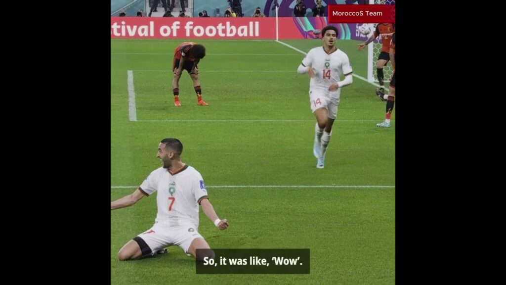 Wow. 🇲🇦​🤩​Morocco captain Romain Saiss, reflects on THAT win over Belgium