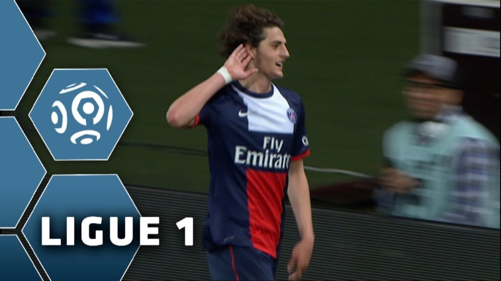 But Adrien RABIOT (88′) – Paris Saint-Germain-Montpellier Hérault SC (4-0) – 17/05/14 – (PSG-MHSC) But Adrien RABIOT (88') - Paris Saint-Germain-Montpellier Hérault SC (4-0) - 17/05/14 - (PSG-MHSC)