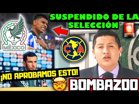 🤯BOMBAZOO!! 🚨CASTIGO FUERTE🔥 Gallardo SUSPENDIDO de la SELECCIÓN Mexicana por lesionar a Brian