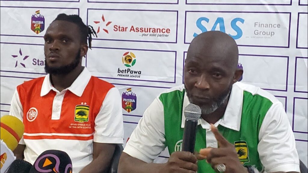 Asante Kotoko Coach on Tactical,Technical Formula vs Hearts;Mfegye,Somoah Injury,Danlad Absence,Etc