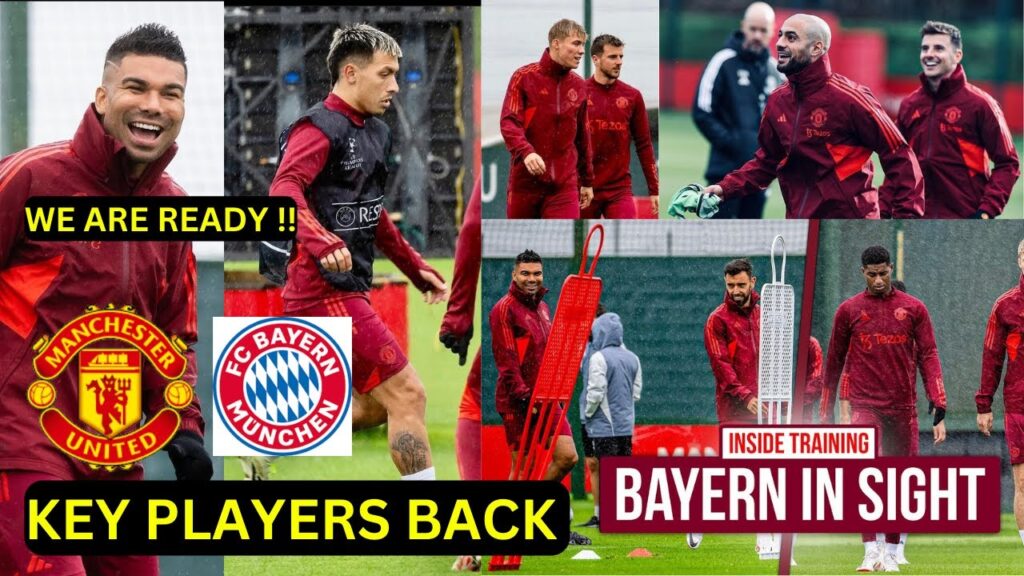 CASEMIRO, MARTINEZ, ERIKSEN, MOUNT back ✅ 🔥Man United FINAL INJURY UPDATE VS BAYERN MUNICH 🔥