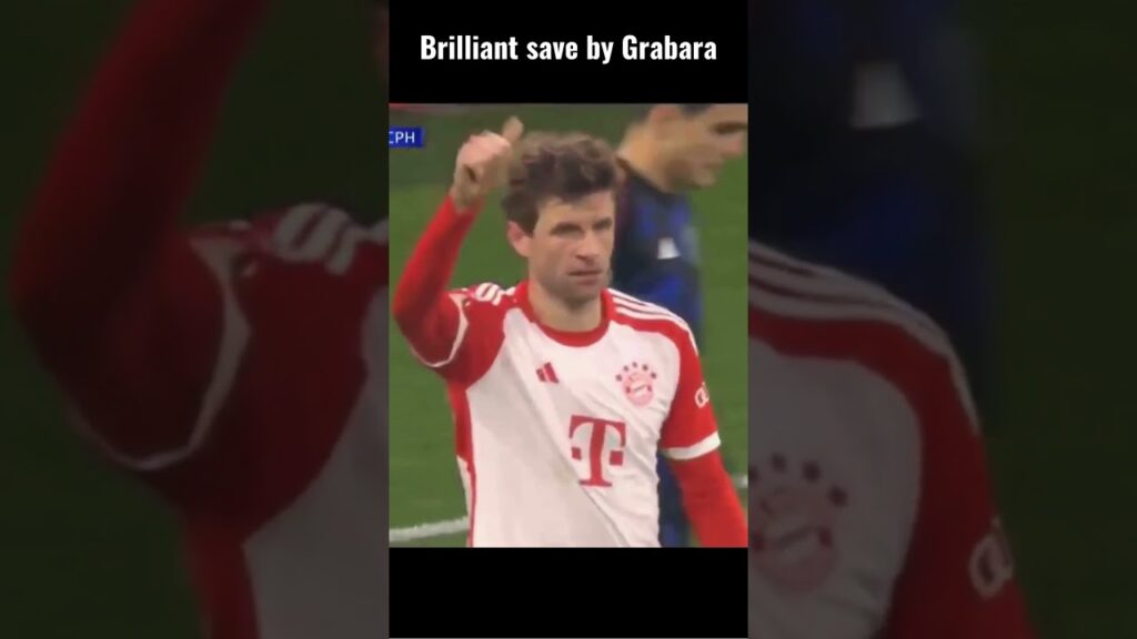 Brilliant Save by Kamil Grabara of FC Copenhagen #shorts