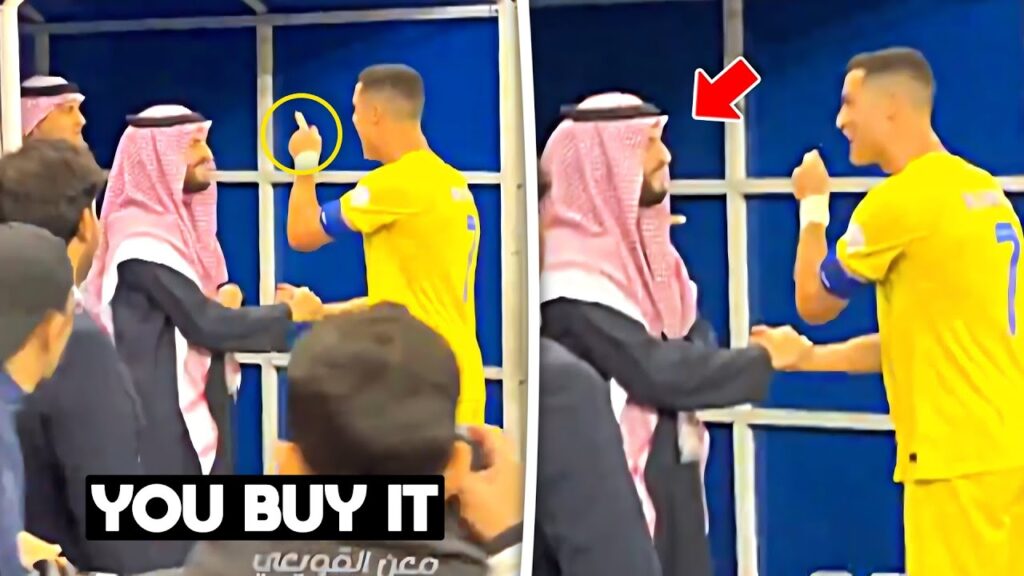 Cristiano Ronaldo vs Al Hilal's President Arguing in Tunnel after Derby 🤬💰