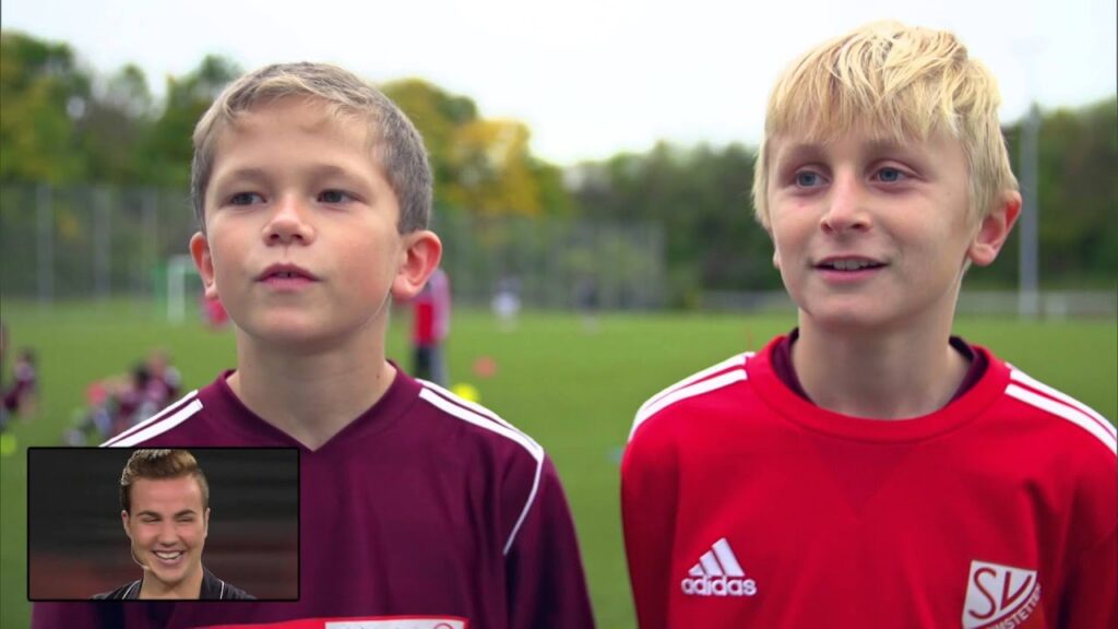 Die Kleinen über die Großen -  Mario Götze