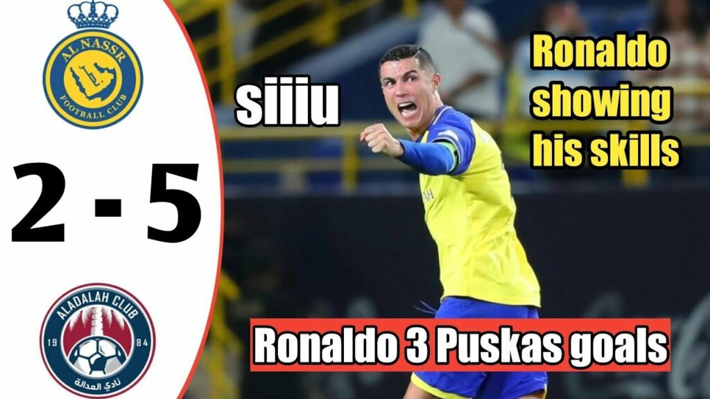 Remontada Ronaldo 2 goals ⚽🔥AlNasser vs AlBaten 5-2 Extended & All Goals & highlights Cr7