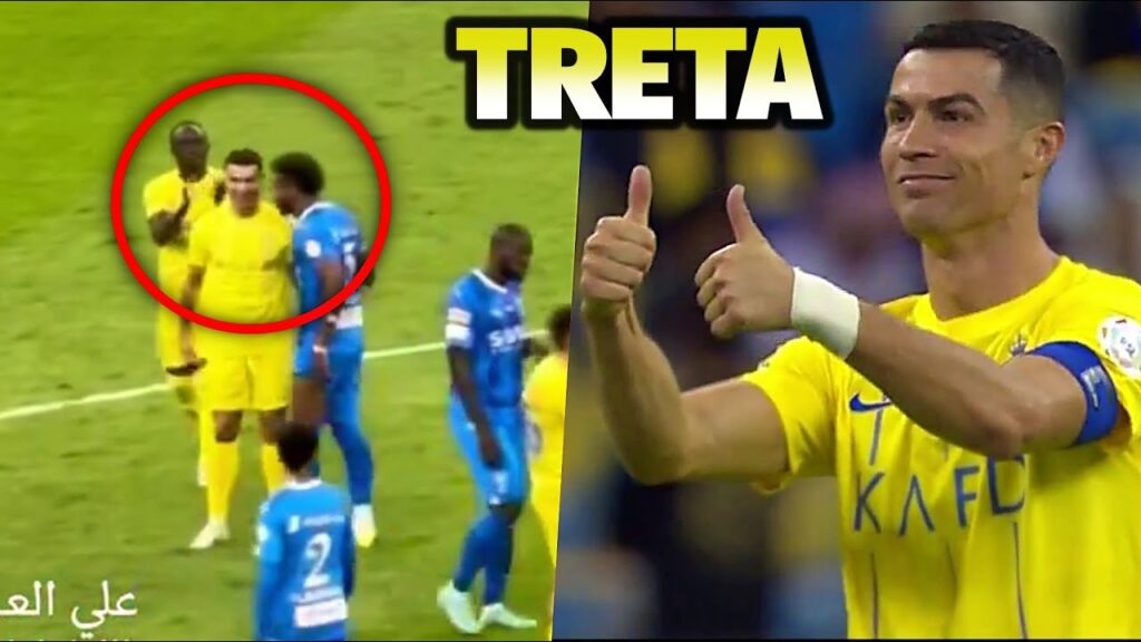 TRETA! Cristiano Ronaldo e Al Bulayhi no clássico Al-Hilal x Al-Nassr