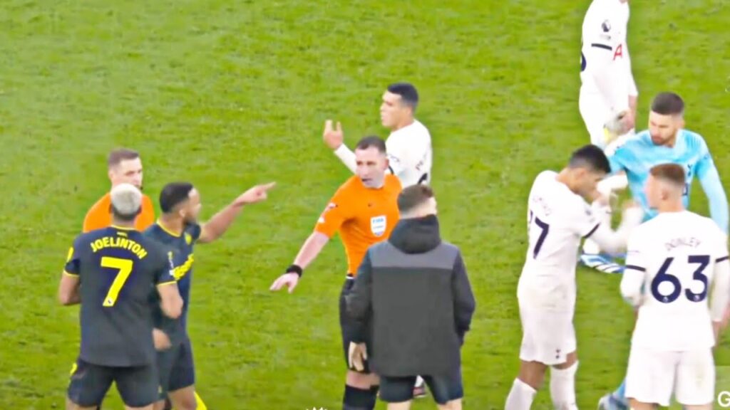 Guglielmo Vicario angry on Callum Wilson after Tottenham vs Newcastle match, Premiere League 2023