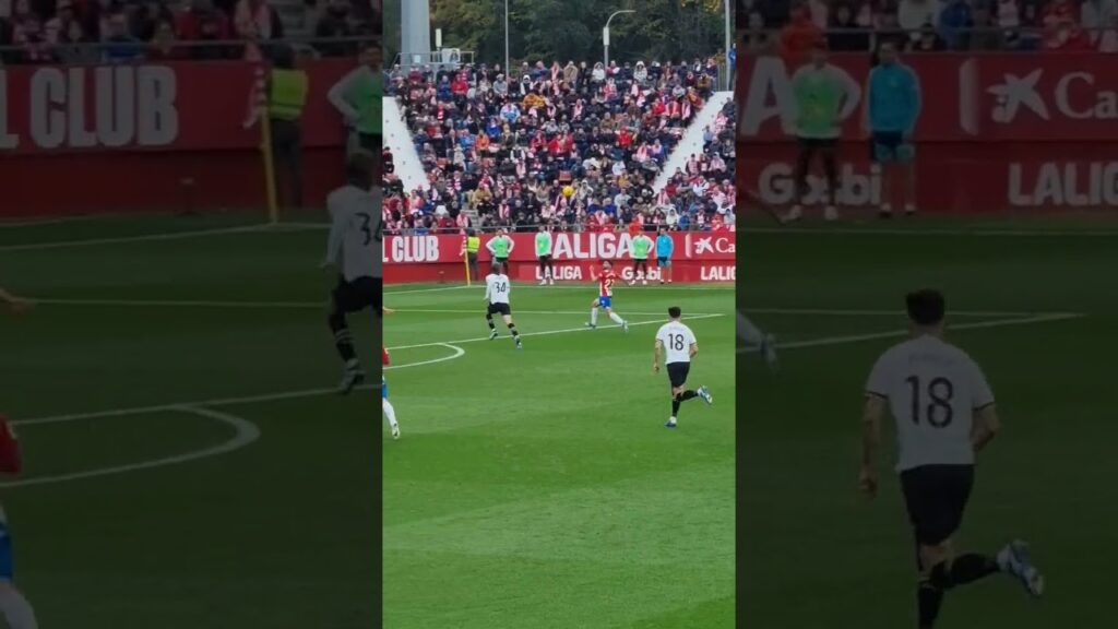 Daley Blind mit Präzisions Pass auf Martín 📏⚽️  #gironafc #girona #daleyblind #valenciacf #laliga