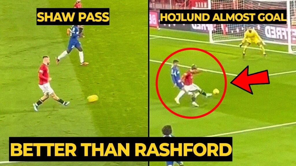 Rasmus Hojlund and Luke Shaw showed BRILLIANT teamwork vs Chelsea | Manchester United News