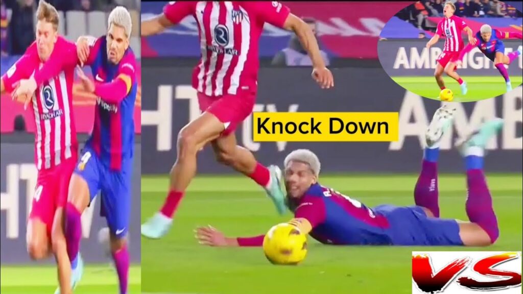 Ronald Araujo Battle VS Marcos Llorente