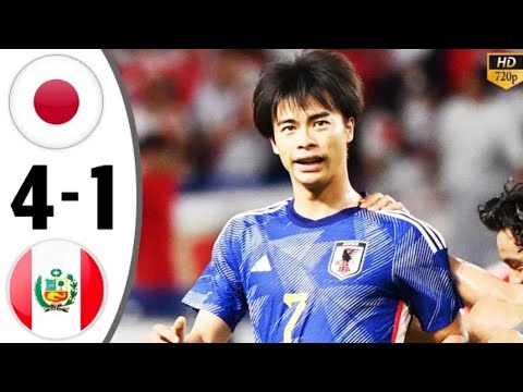 Japan vs Peru 4-1 All goal & Highlights 2023 HD