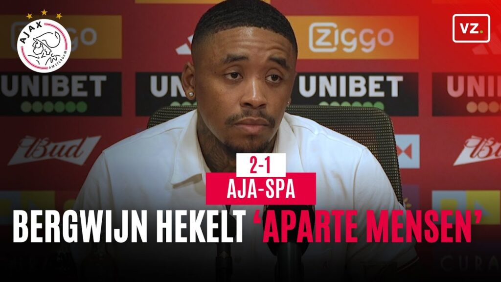 Steven Bergwijn hekelt 'aparte mensen' na zege met Ajax op Sparta: 'Dan breng ik het nog netjes'