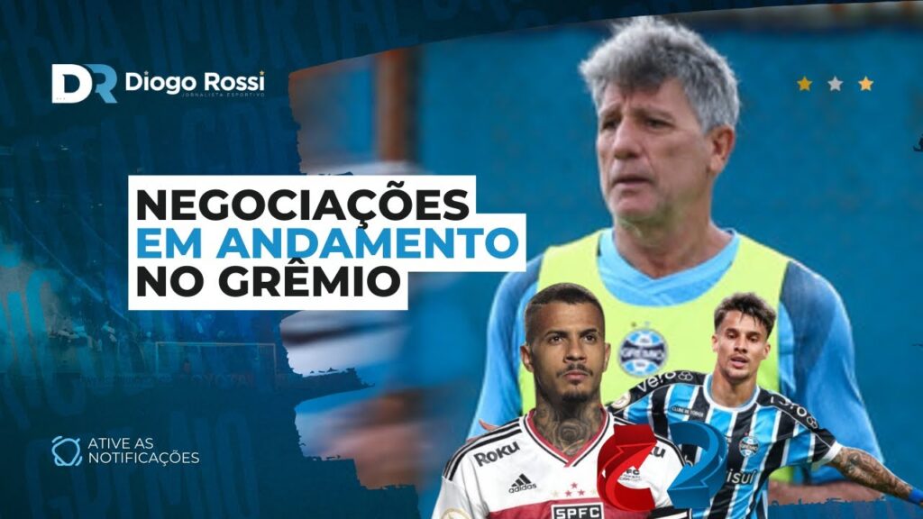 DIEGO COSTA OU DINHEIRO? | DETALHES DO NEGÓCIO ENTRE GRÊMIO E SÃO PAULO | E A RENOVAÇÃO DE RENATO?