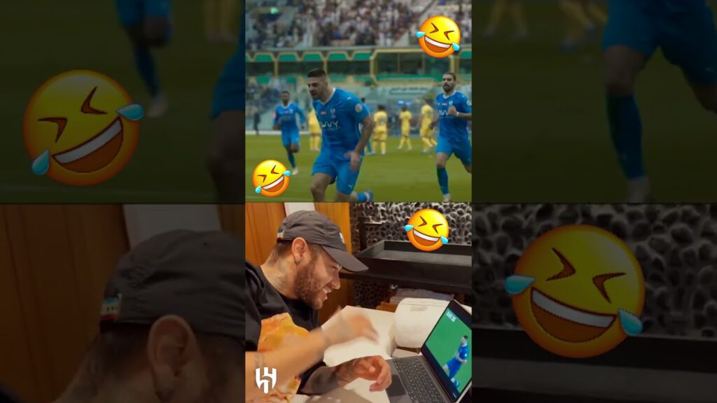 😂 😂Neymar imitates Mitrovic's goal celebration 😂 😂 #shorts #football #fifa #funny
