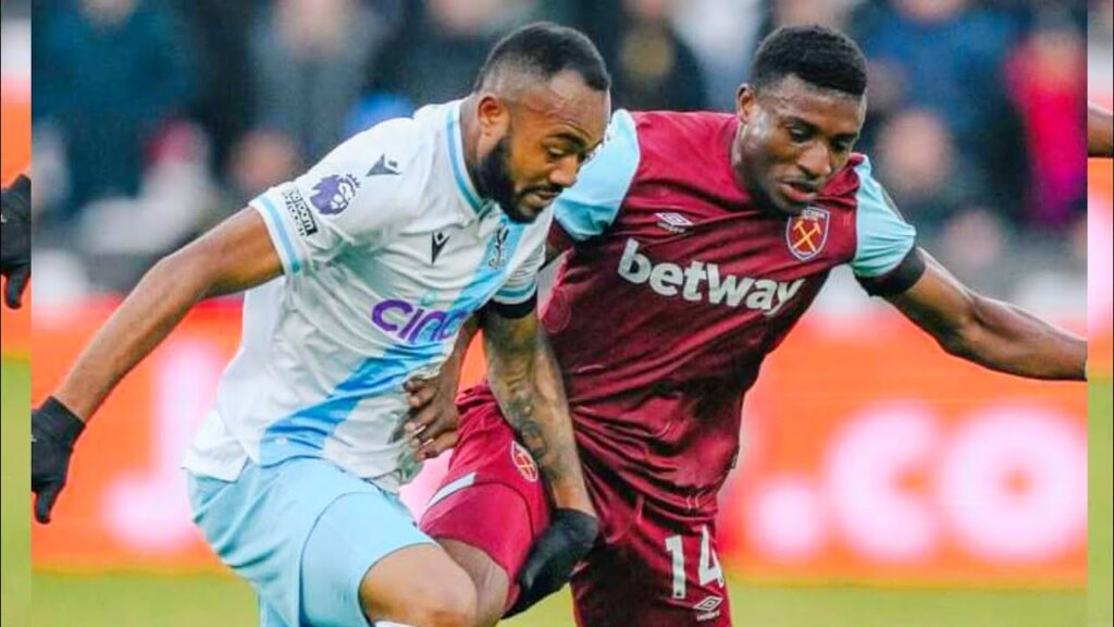 WATCH HOW MO KUDUS CLASHED WITH BLACK STARS TEAMMATE JORDAN AYEW IN THE EPL, SEMENYO SCORES FOR CLUB
