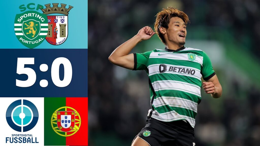 Sporting schießt Braga ab! Morita mit Doppelpack | Sporting Lissabon - Sporting Braga