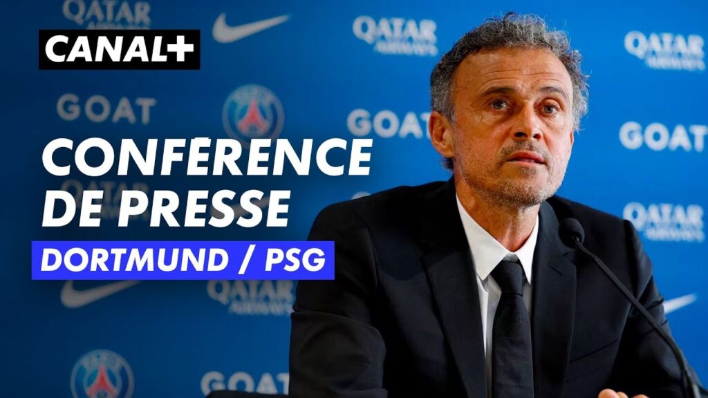 Conférence de presse de Luis Enrique et Marquinhos avant Dortmund / PSG